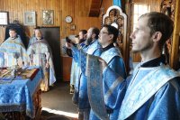18-Служение епископа Амфилохия в Покровском храме Усть-Каменогорска