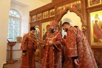 16-Архипастырское богослужение в день праздника святого великомученика и целителя Пантелеимона 