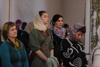 28-В Неделю 5-ю Великого поста епископ Амфилохий совершил Божественную Литургию в Андреевском кафедральном соборе
