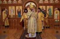 1-В Неделю 4-ю по Пятидесятнице архиепископ Амфилохий возглавил служение Божественной Литургии в главном храме Восточного Казахстана