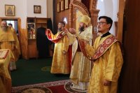 23-В Неделю 4-ю по Пятидесятнице архиепископ Амфилохий возглавил служение Божественной Литургии в главном храме Восточного Казахстана