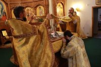 30-В Неделю 4-ю по Пятидесятнице архиепископ Амфилохий возглавил служение Божественной Литургии в главном храме Восточного Казахстана