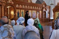 51-В Неделю 4-ю по Пятидесятнице архиепископ Амфилохий возглавил служение Божественной Литургии в главном храме Восточного Казахстана