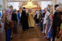 53-В Неделю 4-ю по Пятидесятнице архиепископ Амфилохий возглавил служение Божественной Литургии в главном храме Восточного Казахстана
