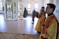 8-Праздничное архипастырское служение в канун дня памяти святых первоверховных апостолов Петра и Павла