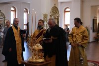 10-Праздничное архипастырское служение в канун дня памяти святых первоверховных апостолов Петра и Павла