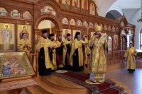 12-Праздничное архипастырское служение в канун дня памяти святых первоверховных апостолов Петра и Павла