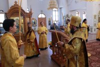 13-Праздничное архипастырское служение в канун дня памяти святых первоверховных апостолов Петра и Павла