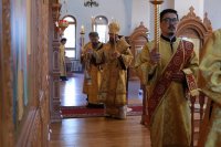 14-Праздничное архипастырское служение в канун дня памяти святых первоверховных апостолов Петра и Павла