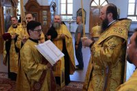 27-Праздничное архипастырское служение в канун дня памяти святых первоверховных апостолов Петра и Павла
