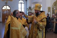 32-Праздничное архипастырское служение в канун дня памяти святых первоверховных апостолов Петра и Павла