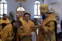 35-Праздничное архипастырское служение в канун дня памяти святых первоверховных апостолов Петра и Павла
