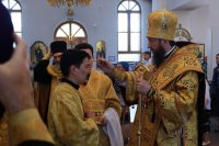 36-Праздничное архипастырское служение в канун дня памяти святых первоверховных апостолов Петра и Павла