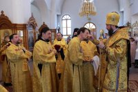 37-Праздничное архипастырское служение в канун дня памяти святых первоверховных апостолов Петра и Павла