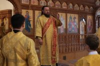 17-В день Усекновения главы Иоанна Крестителя архиепископ Амфилохий совершил Божественную Литургию в Андреевском кафедральном соборе