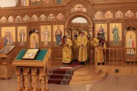 6-В Неделю 26-ю по Пятидесятнице архиепископ Амфилохий совершил Божественную Литургию в Андреевском кафедральном соборе