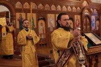 9-В Неделю 26-ю по Пятидесятнице архиепископ Амфилохий совершил Божественную Литургию в Андреевском кафедральном соборе