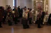 12-В Неделю 26-ю по Пятидесятнице архиепископ Амфилохий совершил Божественную Литургию в Андреевском кафедральном соборе