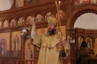 15-В Неделю 26-ю по Пятидесятнице архиепископ Амфилохий совершил Божественную Литургию в Андреевском кафедральном соборе