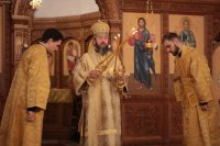 24-В Неделю 26-ю по Пятидесятнице архиепископ Амфилохий совершил Божественную Литургию в Андреевском кафедральном соборе