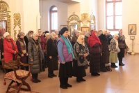 30-В Неделю 26-ю по Пятидесятнице архиепископ Амфилохий совершил Божественную Литургию в Андреевском кафедральном соборе