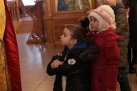 37-В Неделю 26-ю по Пятидесятнице архиепископ Амфилохий совершил Божественную Литургию в Андреевском кафедральном соборе