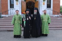 1-«Приидите, людие, Триипостасному Божеству поклонимся!» Празднование Святой Пятидесятницы в главном храме Восточного Казахстана