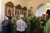 47-Служение Всенощного бдения в канун праздника Святой Троицы