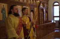 9-Служение епископа Амфилохия в Неделю о мытаре и фарисее