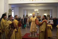 15-Служение епископа Амфилохия в Неделю о мытаре и фарисее