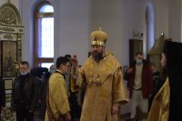 16-Служение епископа Амфилохия в Неделю о мытаре и фарисее