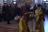 49-Служение епископа Амфилохия в Неделю о мытаре и фарисее