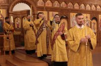 17-Архиепископ Амфилохий совершил Божественную Литургию в главном храме Восточного Казахстана