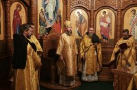 29-Архиепископ Амфилохий совершил Божественную Литургию в главном храме Восточного Казахстана