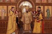 38-Архиепископ Амфилохий совершил Божественную Литургию в главном храме Восточного Казахстана
