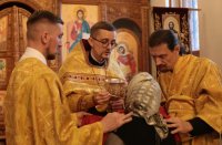 49-Архиепископ Амфилохий совершил Божественную Литургию в главном храме Восточного Казахстана