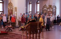 6-Божественная Литургия в день Происхождения Честных Древ Креста Господня в Андреевском кафедральном соборе
