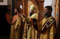 15-Божественная Литургия в день Происхождения Честных Древ Креста Господня в Андреевском кафедральном соборе