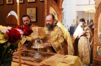 18-Божественная Литургия в день Происхождения Честных Древ Креста Господня в Андреевском кафедральном соборе
