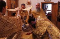 21-Божественная Литургия в день Происхождения Честных Древ Креста Господня в Андреевском кафедральном соборе