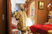 28-Божественная Литургия в день Происхождения Честных Древ Креста Господня в Андреевском кафедральном соборе
