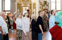 29-Божественная Литургия в день Происхождения Честных Древ Креста Господня в Андреевском кафедральном соборе