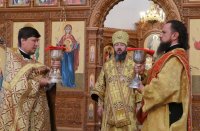 31-Божественная Литургия в день Происхождения Честных Древ Креста Господня в Андреевском кафедральном соборе