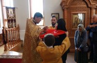 33-Божественная Литургия в день Происхождения Честных Древ Креста Господня в Андреевском кафедральном соборе