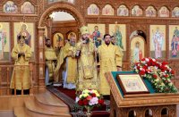 35-Божественная Литургия в день Происхождения Честных Древ Креста Господня в Андреевском кафедральном соборе