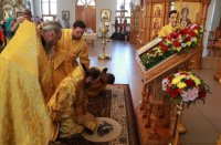 37-Божественная Литургия в день Происхождения Честных Древ Креста Господня в Андреевском кафедральном соборе