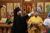 41-Божественная Литургия в день Происхождения Честных Древ Креста Господня в Андреевском кафедральном соборе