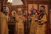 10-День памяти апостола Андрея Первозванного. Митрополит Александр возглавил Литургию в Андреевском кафедральном соборе Усть-Каменогорска