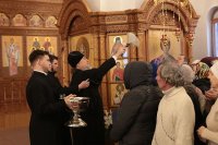 16-День памяти апостола Андрея Первозванного. Митрополит Александр возглавил Литургию в Андреевском кафедральном соборе Усть-Каменогорска