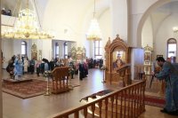 7-Праздник Сретения Господня. Божественная Литургия в Андреевском кафедральном соборе.